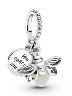 Pandora Glow-in-the-dark Firefly Dangle Charm
